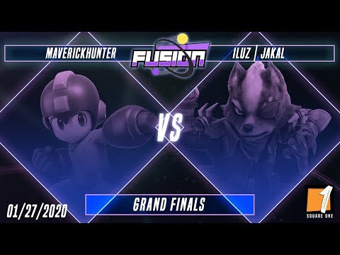 Fusion #8 - Maverickhunter (Megaman) Vs. Iluz | Jakal (Wolf/Sonic) - Grand Finals - Smash Ultimate