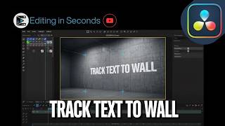 How to Track Text to a Surface in DaVinci Resolve 21 (Step by Step)