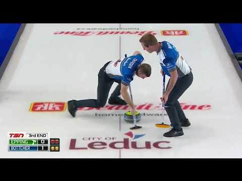 #cancup2019 [SF-3E] "Seems risky now, isn't it?" (Epping scores 4 vs Bottcher)