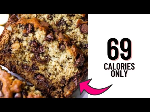 69 CALORIE BANANA BREAD RECIPE - Low calorie banana bread