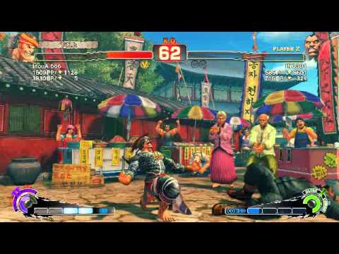 InouA (Adon) vs Logic Inoue (Balrog) - USF4