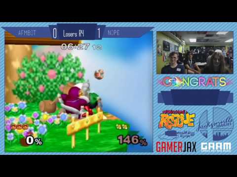 Jax Smash Weekly 2/16 - Afmbot(Ice Climbers) Vs nope(Fox) - Melee Losers R4