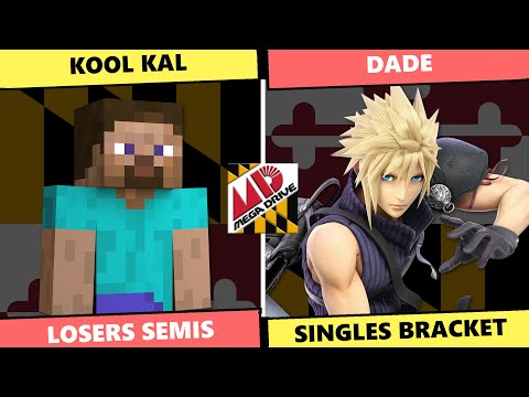 Mega Drive #131: Losers Semis - Kool Kal (Steve) vs Dade (Cloud) ssbu Singles
