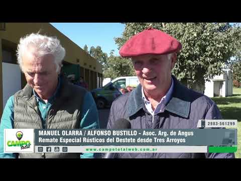 MANUEL OLARRA / ALFONSO BUSTILLO - Asoc. Arg. de Angus - Remate Especial Rústicos del Destete 2021