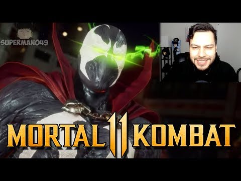 SPAWN LOOKS AMAZING! - Mortal Kombat 11: "Spawn" Gameplay Reaction!