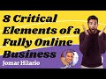 8 Critical Elements Of A Fully Online Business