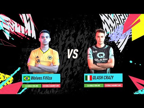 Wolves Fifilza vs QLASH CRAZY FIFA20 PS4 SEMI FINAL