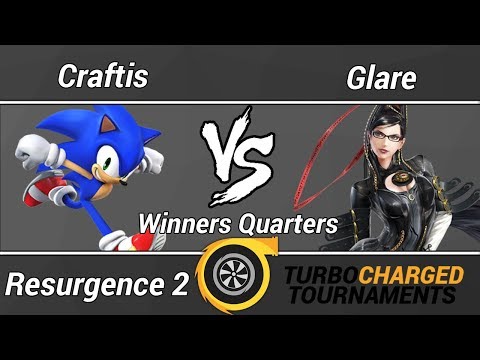 Resurgence 2 Wii U Singles (Winners Quarters) - Craftis (Sonic) vs. Glare (Bayonetta)