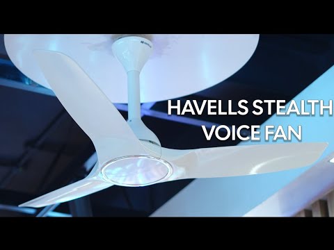 Havells Stealth Air Voice Fan BLDC Fan English