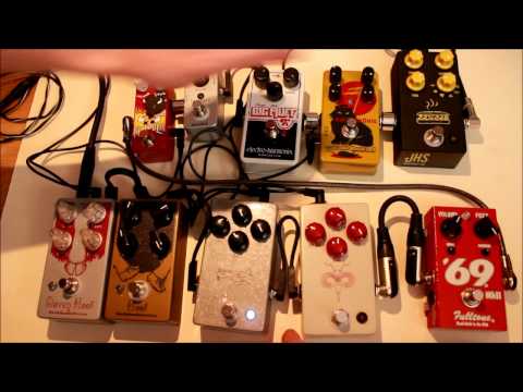 10 Fuzz Pedals Shootout w Strat and Les Paul (HD)