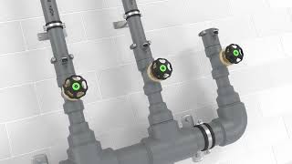 GF Instaflex polybutene pipeline system