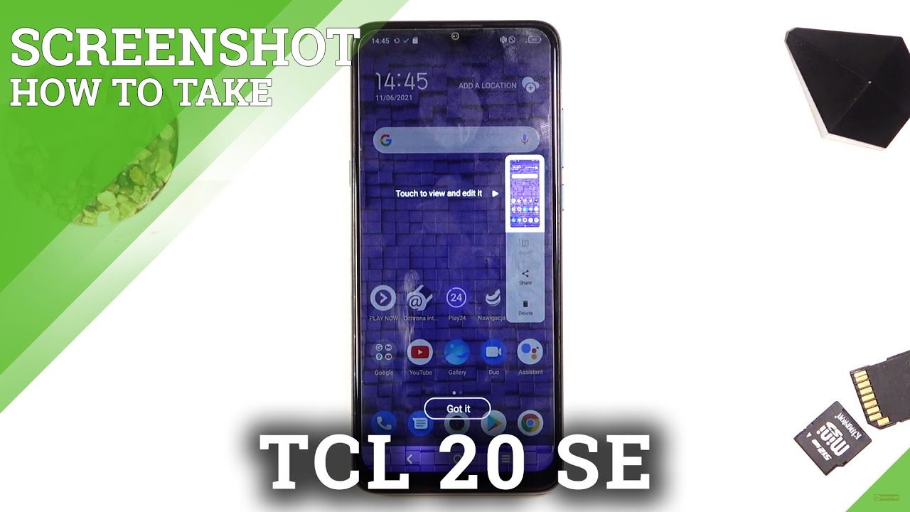 How to Take Screenshot on TCL 20 SE – Save Display