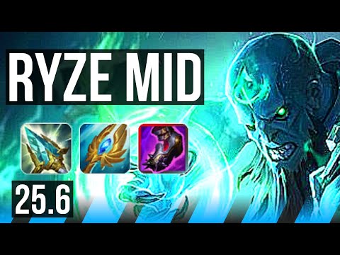RYZE vs EKKO (MID) | 12/3/13 | BR Grandmaster | 25.6