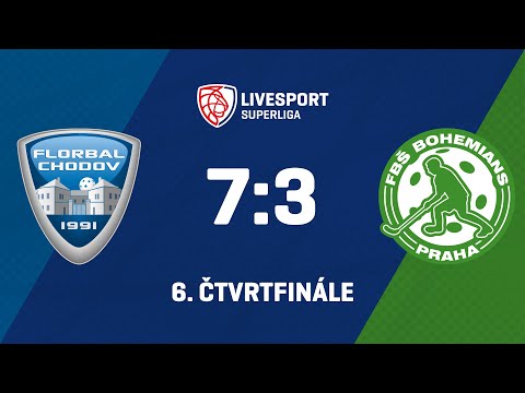 6. čtvrtfinále | FAT PIPE FLORBAL CHODOV - FbŠ Bohemians 7:3