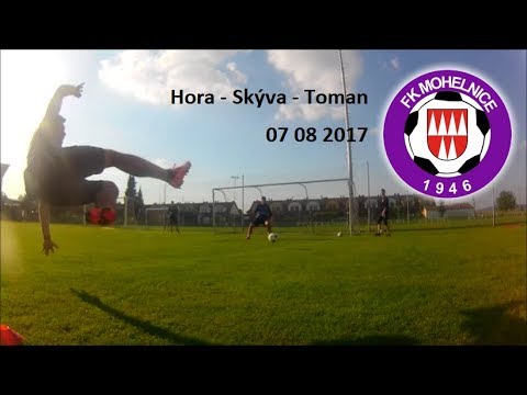 Goalkeeper training - FK Mohelnice 07 08 2017