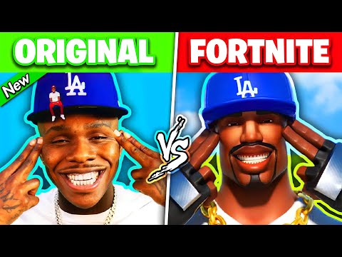 POPULAR RAP SONGS vs FORTNITE REMIXES