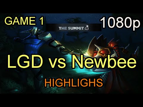 LGD vs Newbee Game 1 The Summit 4