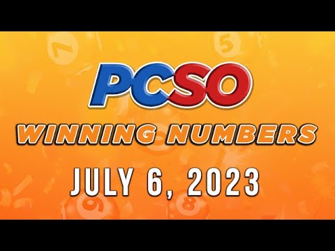 P38M Jackpot Superlotto 6/49, 2D, 3D, 6D and Lotto 6/42 July 6, 2023