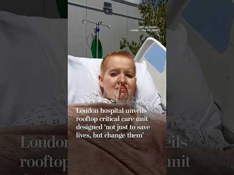Hospital unveils rooftop critical care unit designed ‘not just to save lives, but change them'