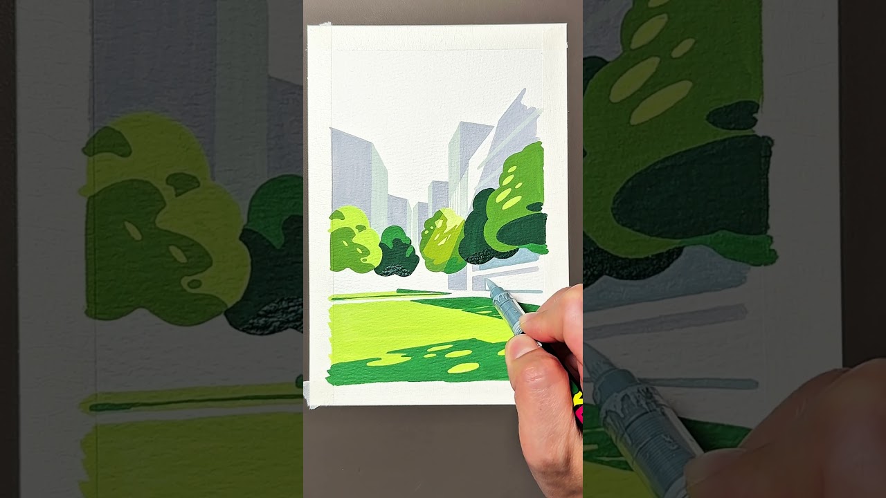 “An Hour Without Trying” #art #painting #relaxing #drawing