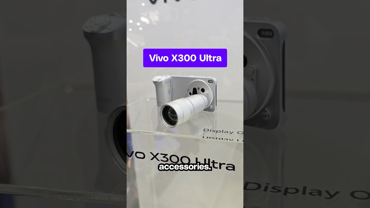 Vivo showcased its next flagship phone the X300 Ultra at the Mobile World Congress in Barcelona.