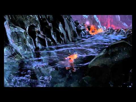 God of War 3: Remastered - Chapter 2 Hades: Swim The River Styx (Kratos Powers Drained) Gameplay PS4