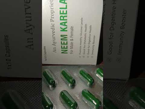 Neem karala jamun capsule, 30 capsules