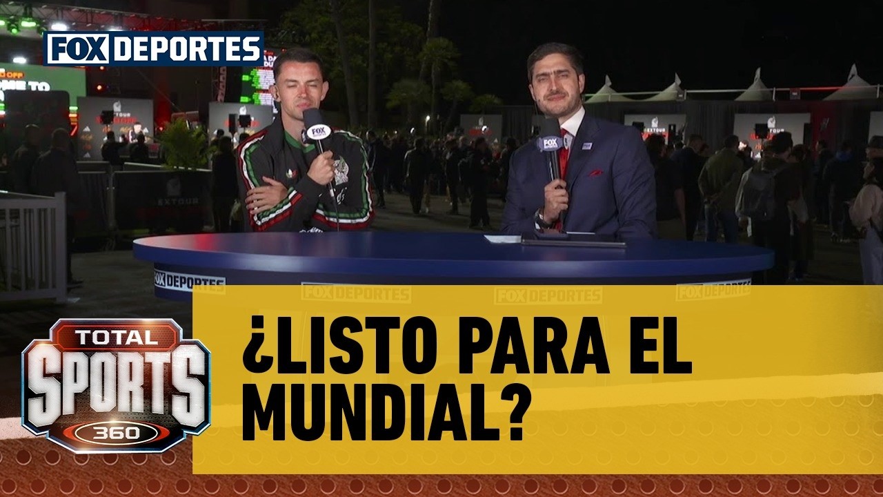 😳🇲🇽 ¿LISTO PARA EL MUNDIAL? | Fidalgo habla de la competencia en el 'Tri' | Total Sports