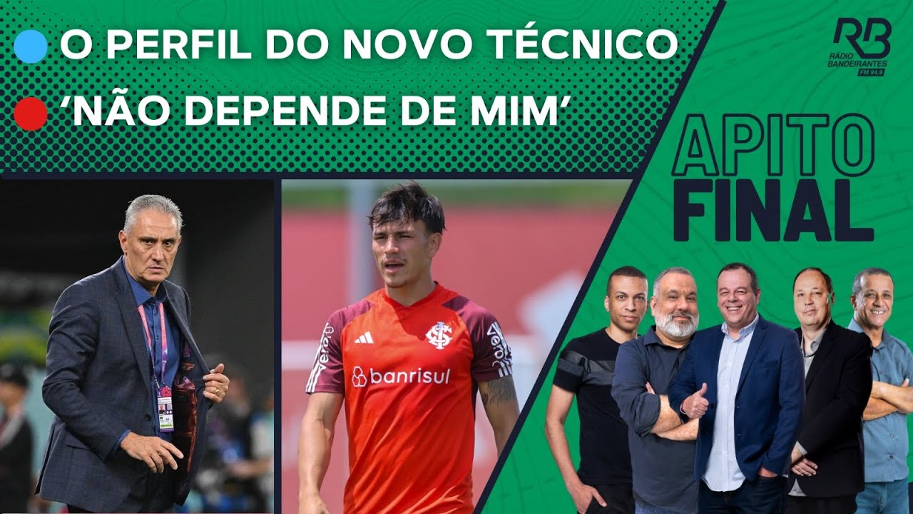 O NOVO TÉCNICO DO GREMIO | OS ESFORÇOS PARA MANTER BERNABEI Apito Final (10/12/24)