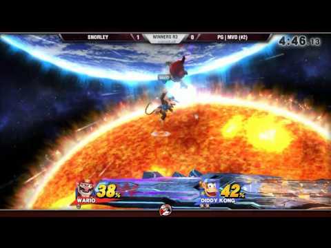 VS Weekly 4/6/17 - Winners R3 - Snorley (Wario) vs. MVD (Diddy) - Smash 4