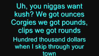 Wiz Khalifa - Far From Coach ft. The Game & Stat Quo + Lyrics ( On Screen)