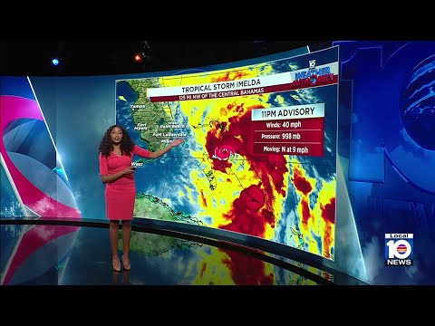 Tropical Storm Imelda to strengthen into a hurricane
