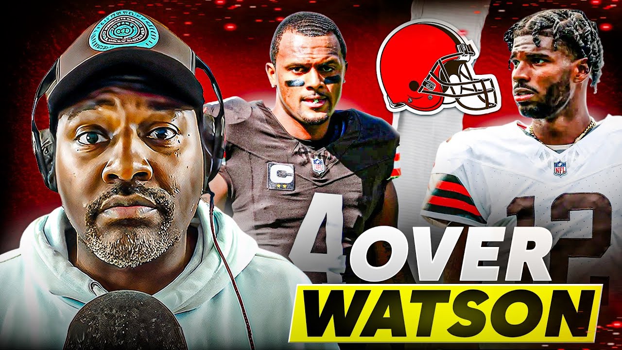 DESHAUN WATSON vs SHEDEUR SANDERS?! BRADY QUINN JUST ENDED THE QB1 WAR IN CLEVELAND 😳🔥