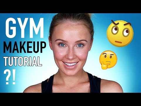 GYM MAKEUP TUTORIAL Fresh Everyday Look | Lauren Curtis
