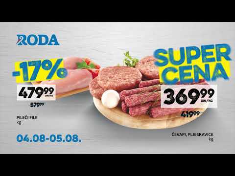 Roda pijaca 4.08 - 5.08.2018.