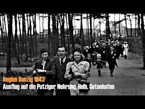 Um Danzig 1943 - Ausflug Putziger Nehrung - Hela - Gdingen (Gotenhafen)