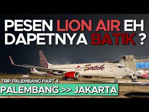 PALEMBANG 4 | Upgrade yang menyenangkan? || ID 6871 Batik Air Palembang ke Jakarta