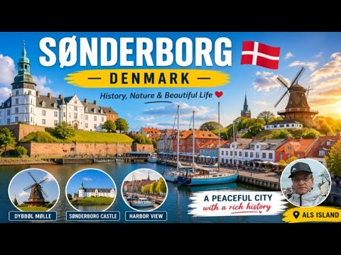 👉 One Day in Sønderborg Denmark 🇩🇰 | Full Travel Vlog (2026 April 1)