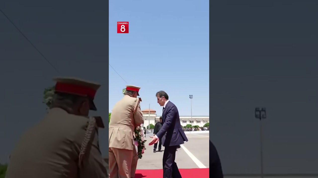 ڤیدیۆ | نێچیرڤان بارزانی تاجەگوڵینە لەبەردەم فۆتۆی مام جەلال لە کۆلێژی سەربازیی قەڵاچوالان دادەنێت