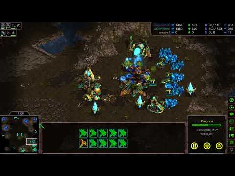 Jaedong (Z) vs LuCifer (P) en Fighting Spirit - StarCraft BroodWar REMASTERED