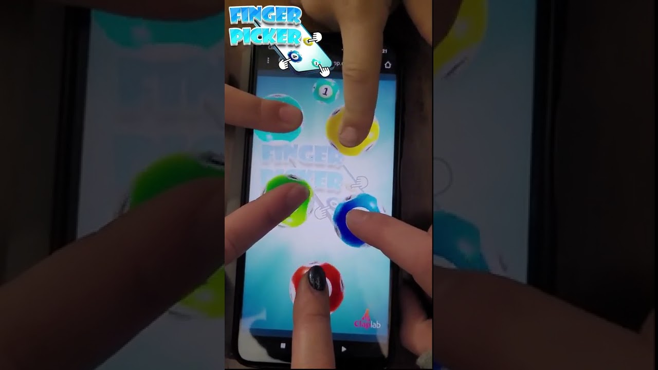 Finger Picker -  Finger Chooser - Choose a randomly finger הגרלת אצבעות