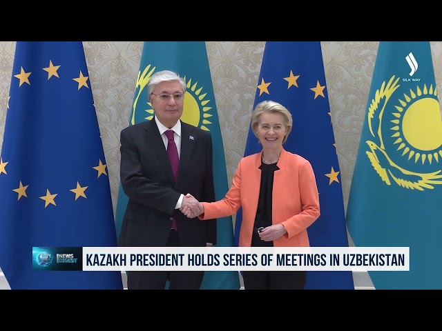 Мамлекет башчысы Самаркандда бир катар жолугушууларды өткөрдү