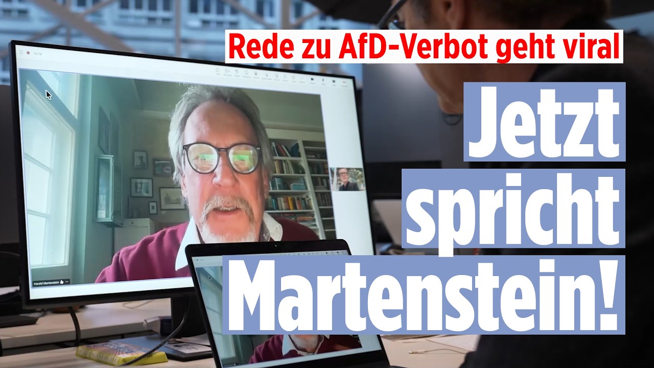 REDE GEHT VIRAL: Harald Martenstein reagiert auf „Prozess gegen Deutschland“ | Vertraulich Clips