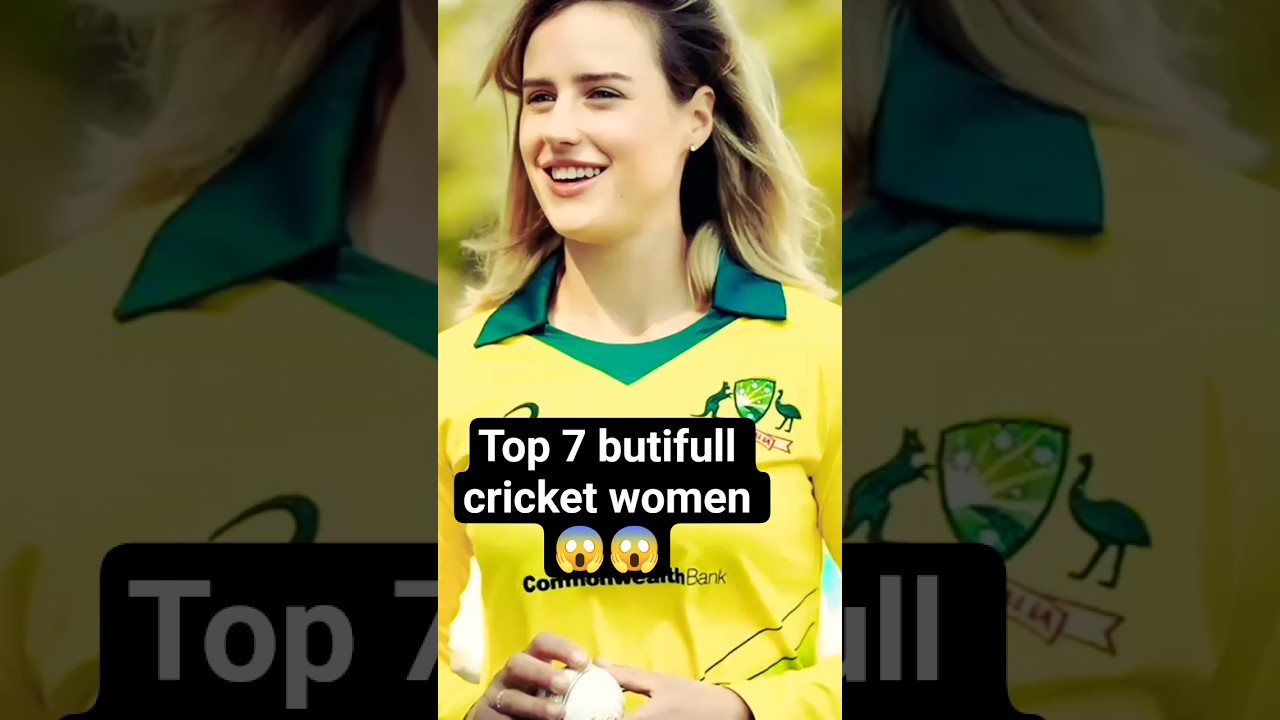 Top 7 most beautiful women of cricket#new#butiful#women#world