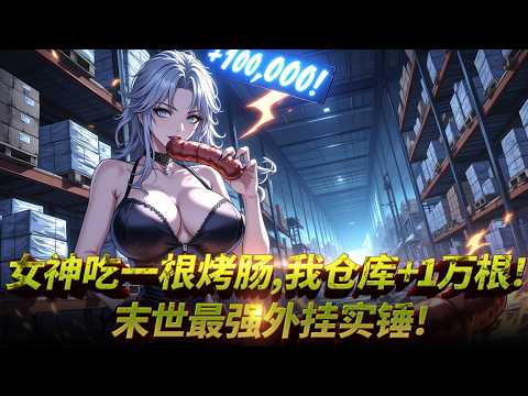 女神吃一根烤肠，我仓库+1万根！末世最强外挂实锤！|  人类濒临末世绝境——夜孤临却靠“无限返还系统”逆天改命：绑定女神消耗物资，1变10000，从此在末世过上皇帝般的生活！