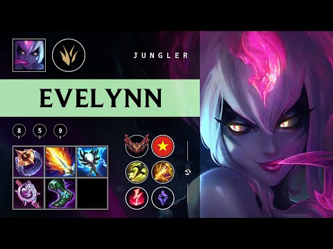 Evelynn Jungle vs Graves - VN Grandmaster Patch 25.24
