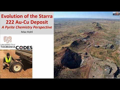 Max Hohl - Evolution of the Starra Au-Cu Deposit: A Pyrite Chemistry Perspective