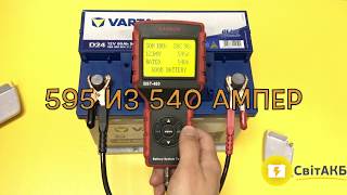 Varta 6СТ-60 BLUE dynamic D24 (560408054) - відео 2