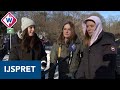 IJs- en sneeuwpret bij de Waterpartij in Den Haag: 'Heerlijk, wat een topdag!' - OMROEP WEST