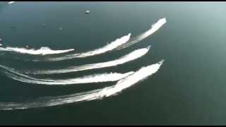 CRASH VICTORY 77 AND GIORGI OFFSHORE different angles